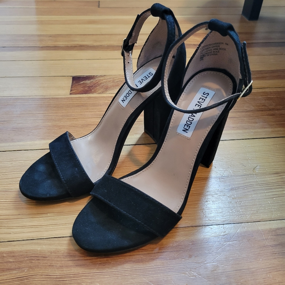 Black Steve Madden Heels